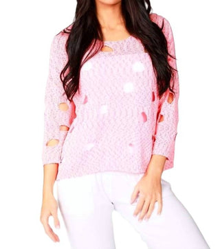 French Kyss - Top de crochê com recorte Ali