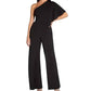 Adrianna Papell - One Shoulder Dress Like Jumpsuit
