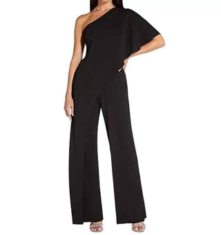 Adrianna Papell - One Shoulder Dress Like Jumpsuit
