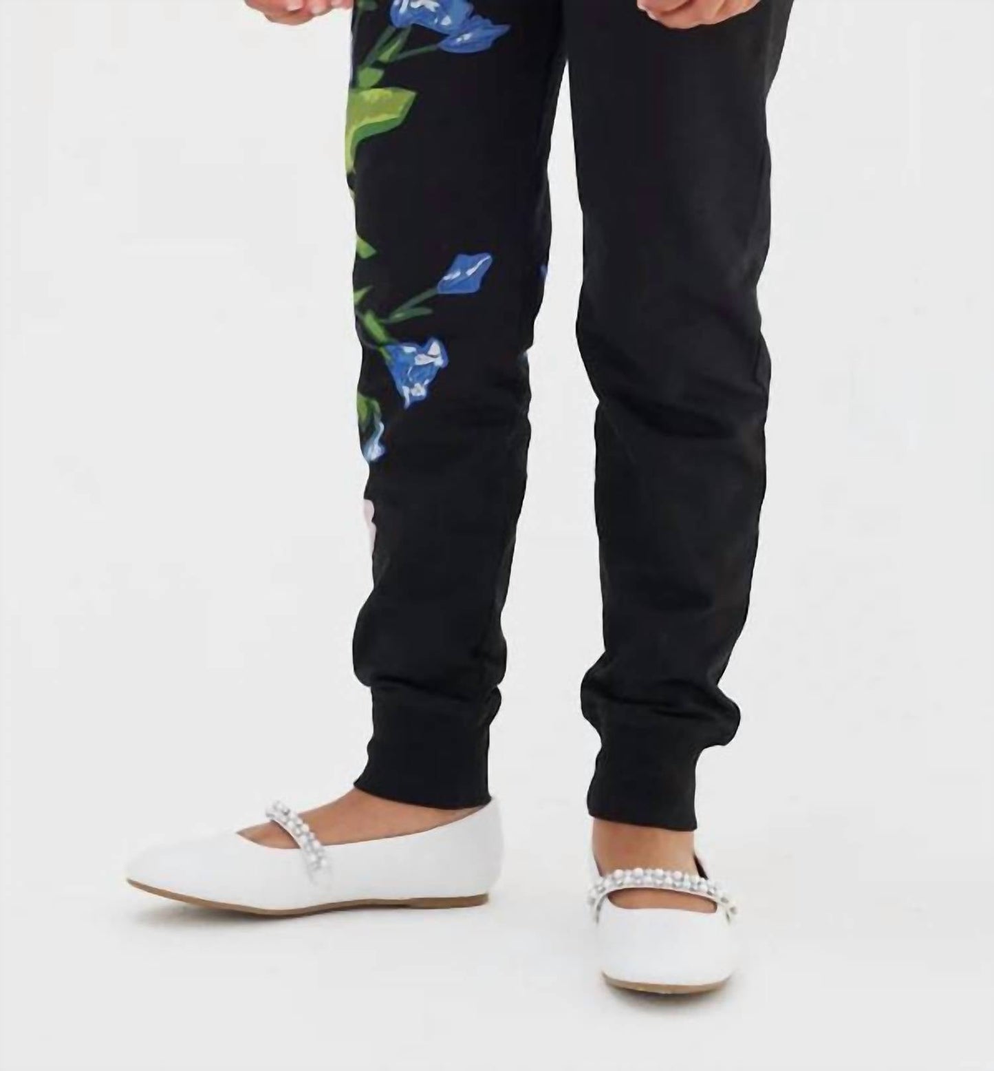Sasha+Z - Hydrangea Printed Joggers