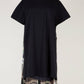 Sacai - Plaid Print Cotton Jersey Dress