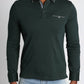 Jachs New York - Luxe Cotton Long Sleeve Polo Shirt