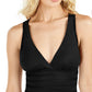 Maiô feminino La Blanca com costas cruzadas, preto