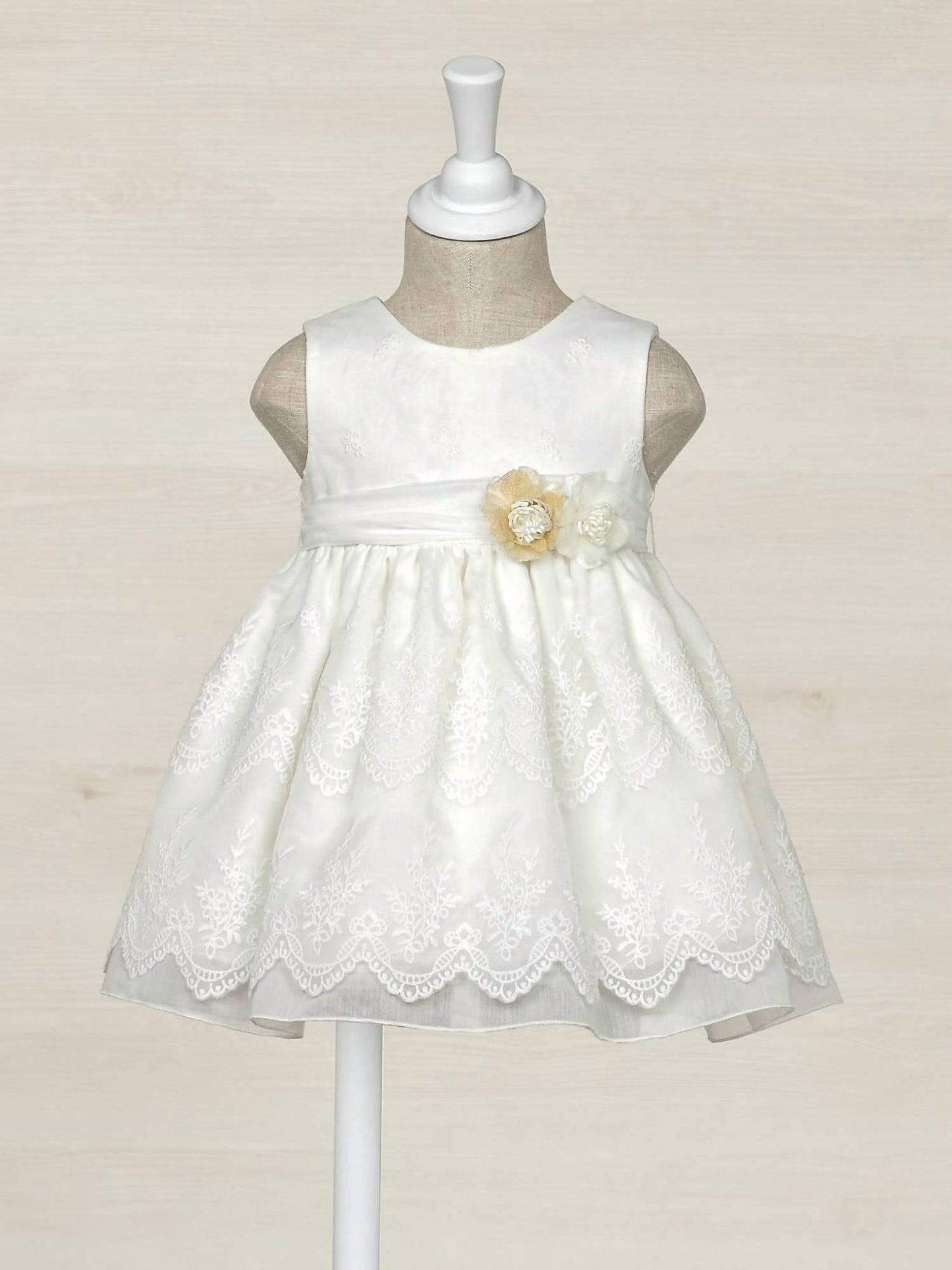 Abel & Lula - Organza Embroidered Occasion Dress