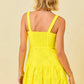 Day + Moon - Eyelet Bubble Hem Dress