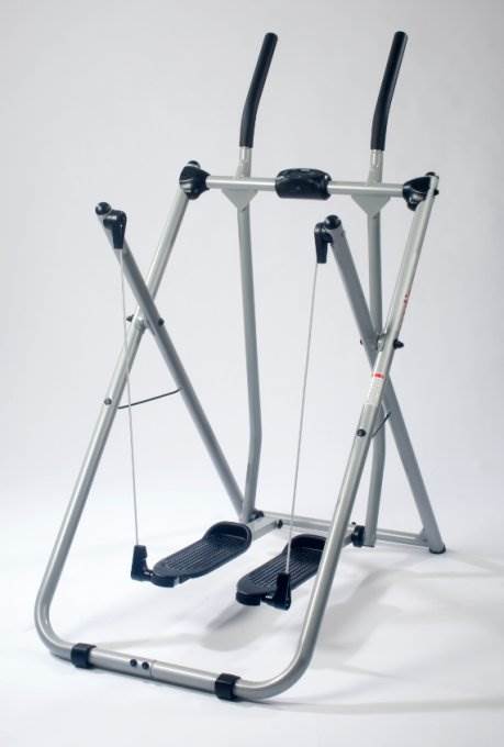 Equipamento de ginástica residencial Gazelle Edge Glider com DVD de treino