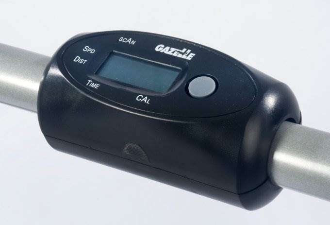 Equipamento de ginástica residencial Gazelle Edge Glider com DVD de treino