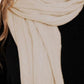 Brodie Cashmere - Cable Knit Cashmere Scarf