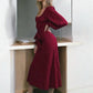 Flying Tomato - Luella Knit Midi Dress