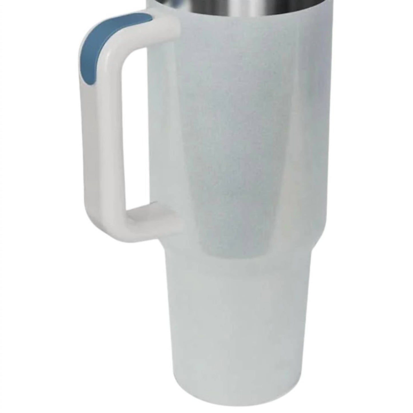Trendsi - Stainless Steel Tumbler with Handle and Straw