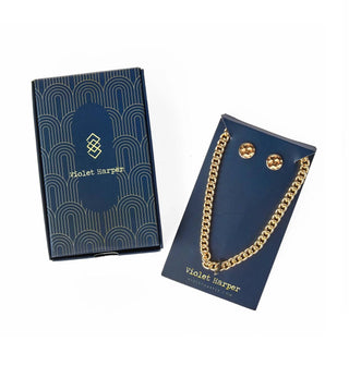 Violet Harper - CHAIN NECKLACE AND EARRINGS