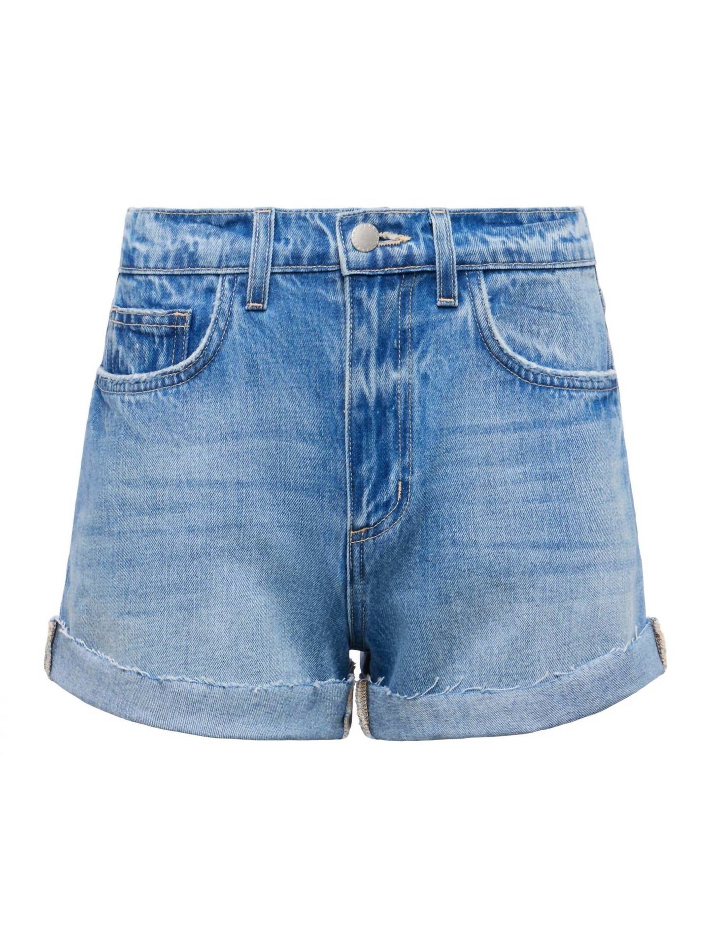 L'Agence - Jazzy High Rise Cuffed Shorts