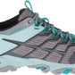 Tênis de caminhada Merrell Moab FST 2 feminino à prova d'água Frost/Aquifer