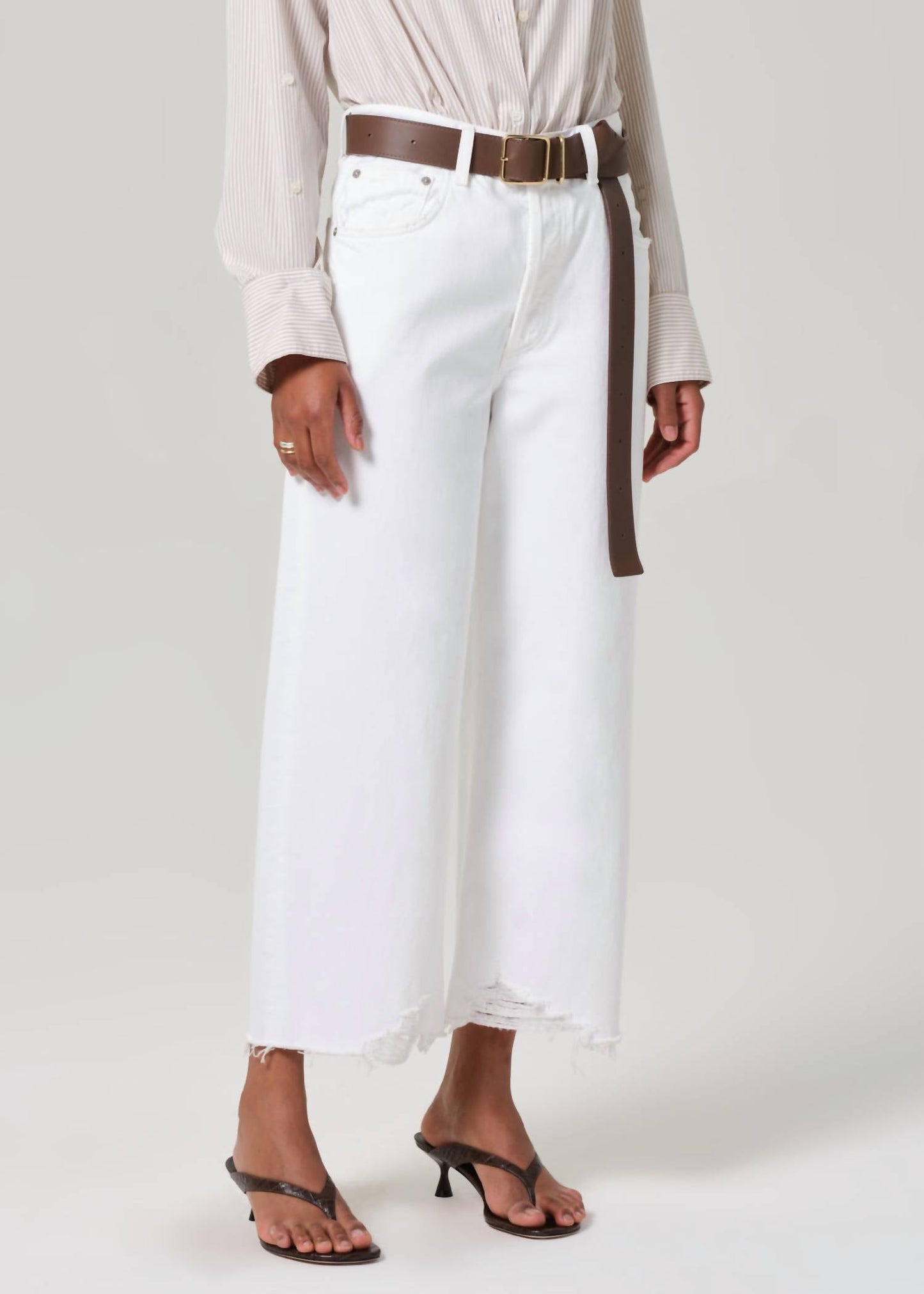 Citizens Of Humanity - Ayla Raw Hem Cropped Jean
