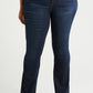 Calça jeans bootcut Wit &amp; Wisdom, índigo, tamanho 24W
