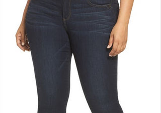 Calça jeans bootcut Wit &amp; Wisdom, índigo, tamanho 24W