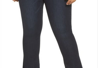 Calça jeans bootcut Wit &amp; Wisdom, índigo, tamanho 24W