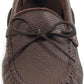 Tênis de direção masculino Minnetonka Moosehide marrom tamanho 12 M
