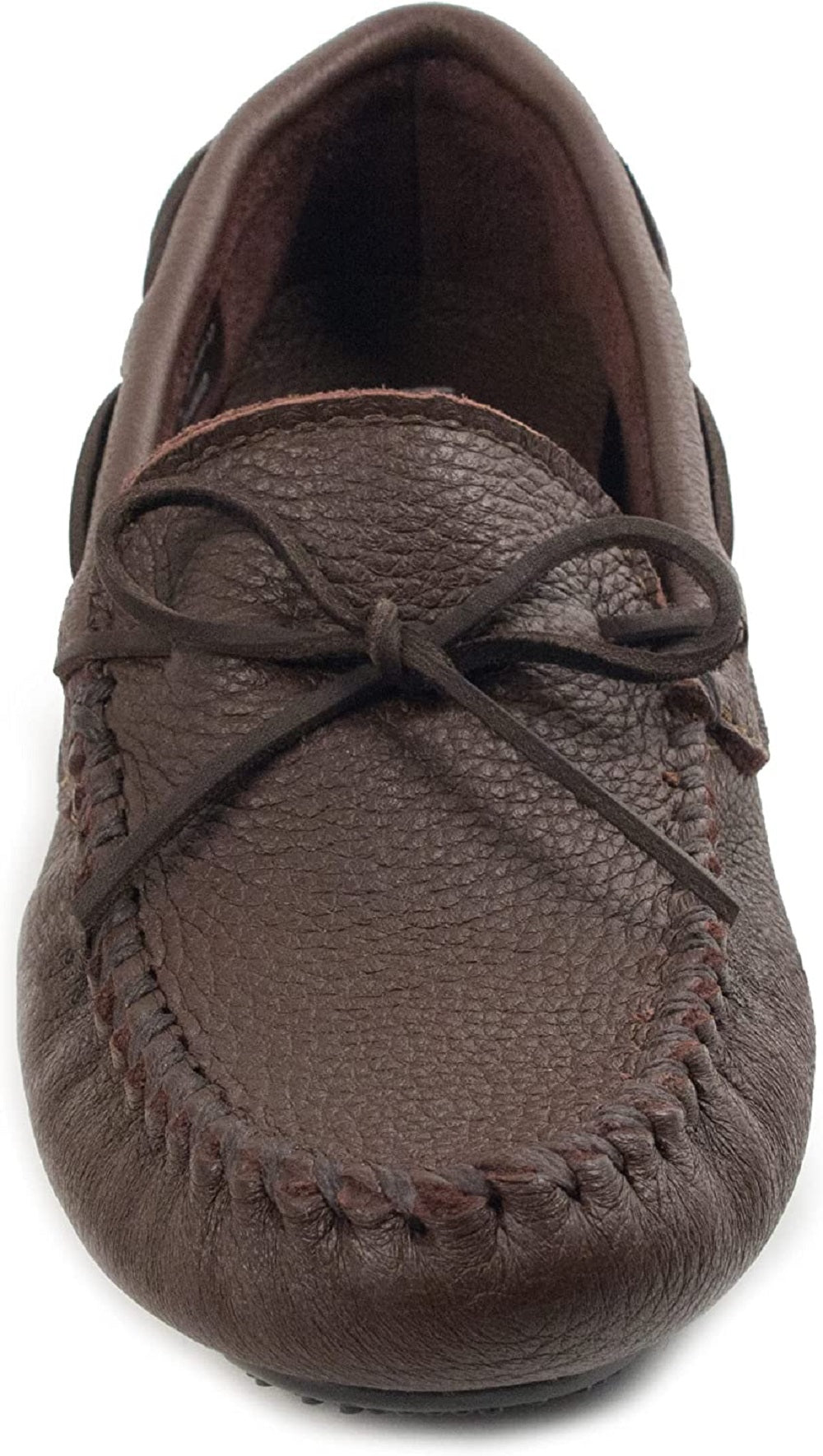 Tênis de direção masculino Minnetonka Moosehide marrom tamanho 12 M