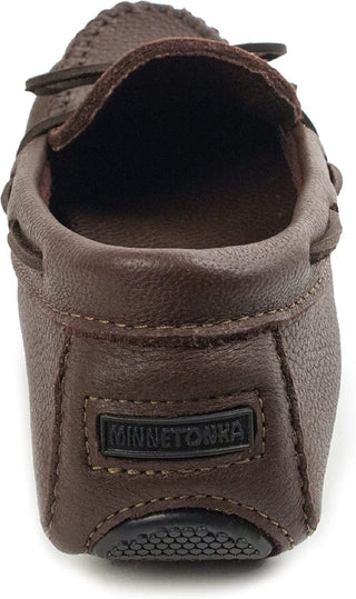 Tênis de direção masculino Minnetonka Moosehide marrom tamanho 12 M