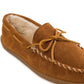 Mocassim de camurça masculino Minnetonka marrom tamanho 11 M