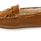 Mocassim de camurça feminino Minnetonka marrom tamanho 12 M