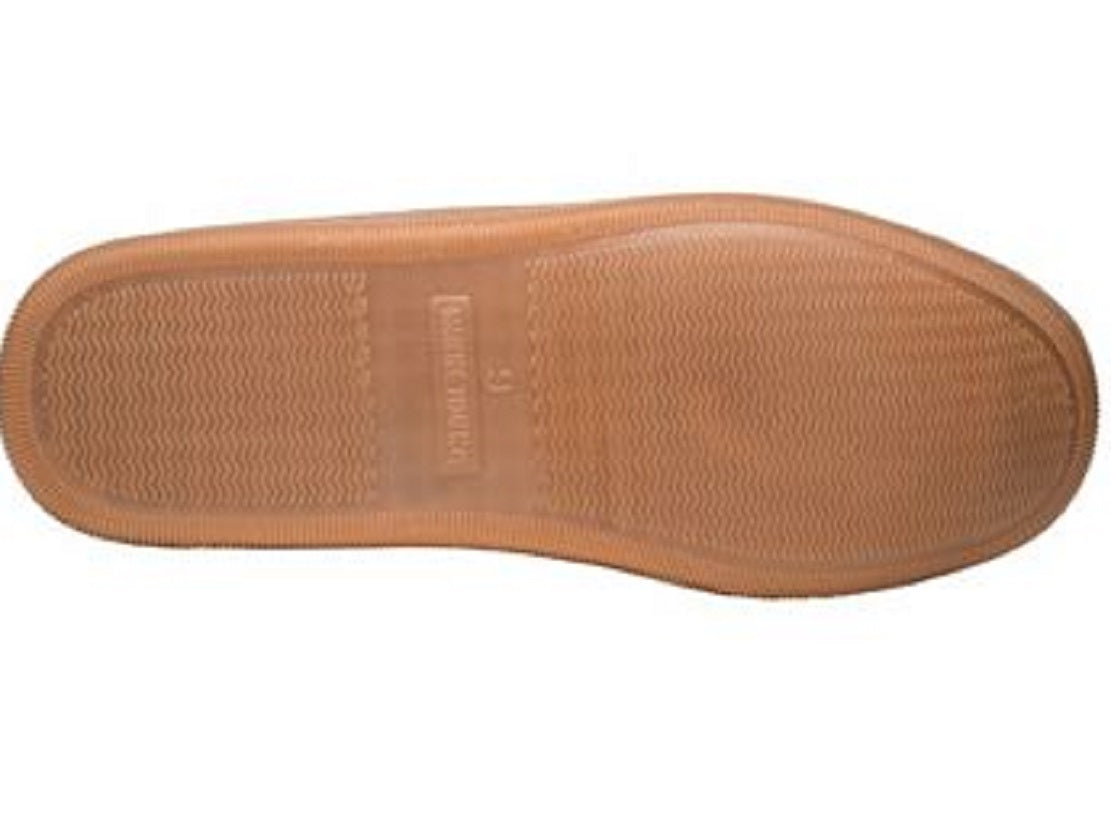 Mocassim de camurça masculino Minnetonka marrom tamanho 9 M