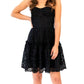Eva Franco - Floral Lace Mini Dress