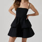 Astr - Mackenzie Tiered Skater Mini Dress