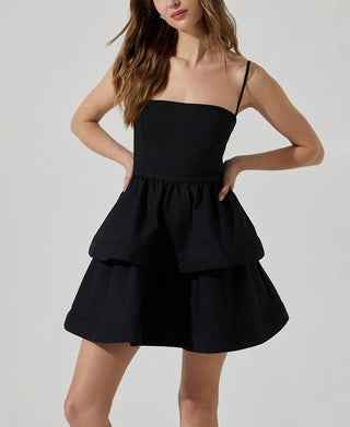 Astr - Mackenzie Tiered Skater Mini Dress