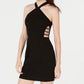 Vestido curto sem mangas feminino Speechless, preto, tamanho 0