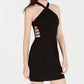 Vestido curto sem mangas feminino Speechless, preto, tamanho 0