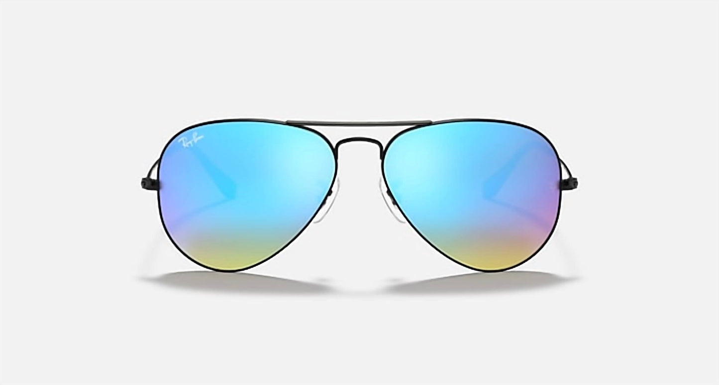 Ray Ban - Aviator Medium Non Polarized Sunglasses Rb3025 - 002 - 4o