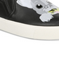 Tênis feminino slip-on Sam Edelman Evelina Bulldog, preto, tamanho 6 M