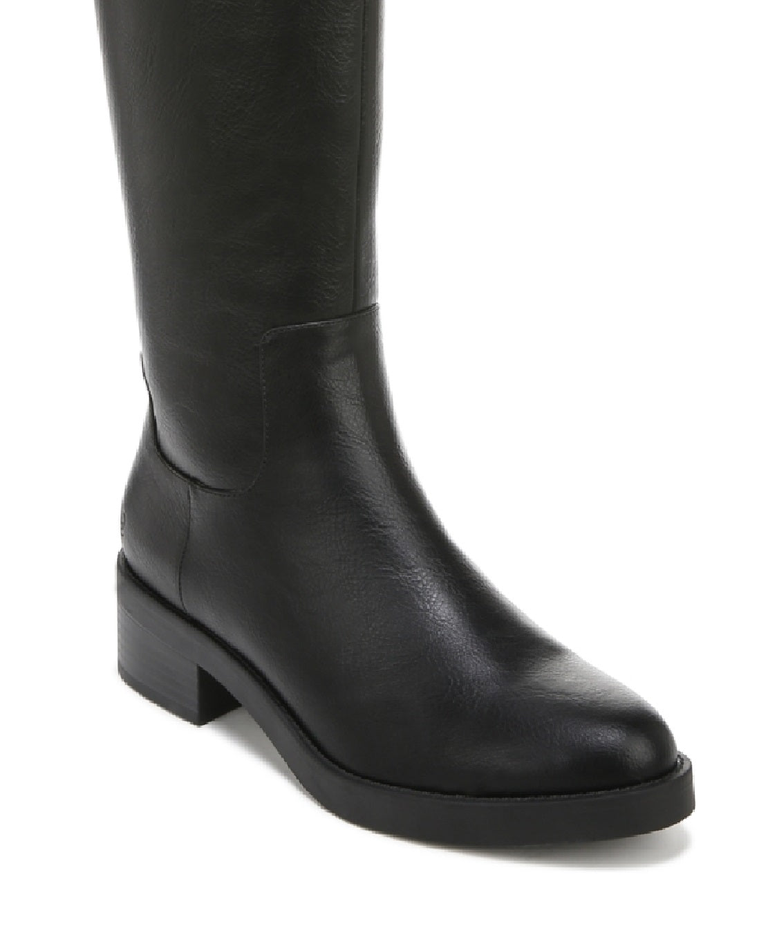 Bota de montaria feminina Lifestride Blythe de cano alto, preta, tamanho 9W