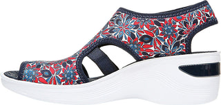 Sandália Bzees Dream Feminina Azul Tamanho 7