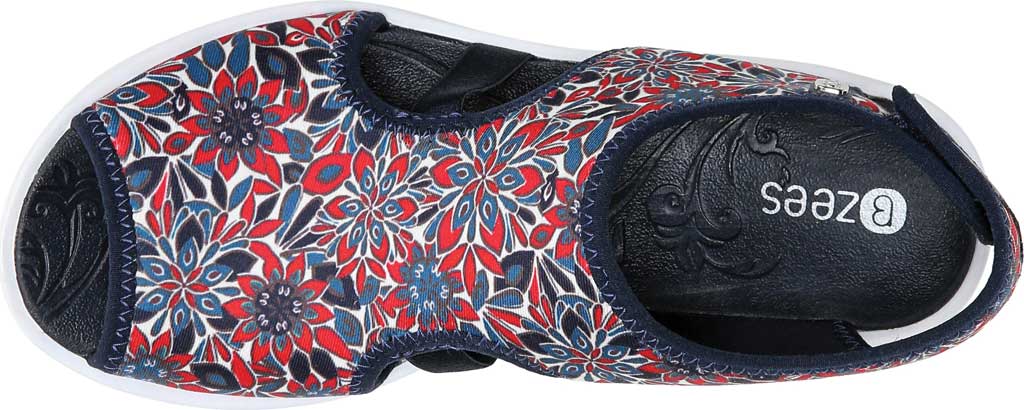 Sandália Bzees Dream Feminina Azul Tamanho 7