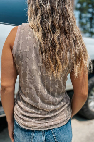 2Flyco - My lady lace tank top