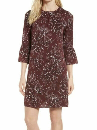 Nordstrom - Vestido de seda com estampa floral Signature