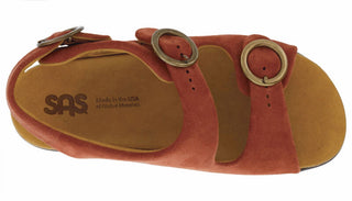 Sas - Sandália Feminina com Salto Relaxado e Tiras