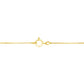 10K Yellow Gold Plated .925 Sterling Silver 3.0 Cttw Prong-Set Round Brilliant Cut Diamond Cross 18" Pendant Necklace (J-K Color, I1-I2 Clarity)