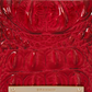 Carteira Brahmin Feminina 'Ady' Croc Embossed Continental Vermelha Tamanho Regular