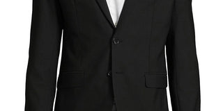 Calvin Klein Infinite Slim Fit Terno Masculino Preto Tamanho Médio