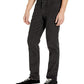Calça Calvin Klein Masculina Slim Fit de Veludo Cotelê Elástico Preta Tamanho 30X32