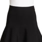 BCBGMAXAZRIA Saia feminina Ingrid Fit &amp; Flare Comfy a Line, preta, tamanho médio
