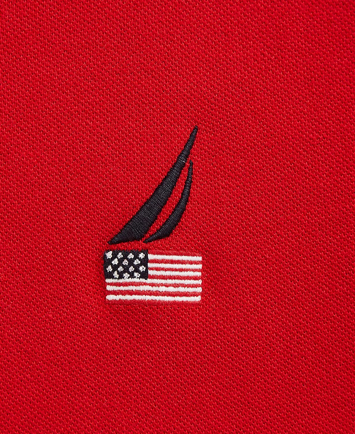 Polo Nautica Logo Masculino Vermelho Tamanho M