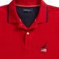 Polo Nautica Logo Masculino Vermelho Tamanho M
