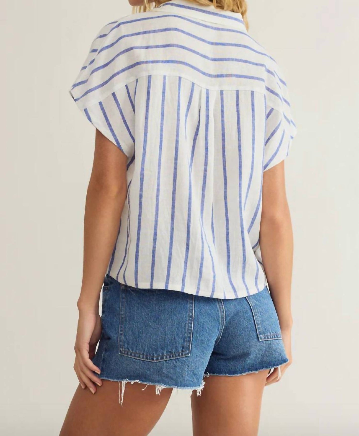 Z Supply - Short Sleeves Button Down Top