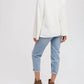 Bluivy - Callie Strappy Front Fuzzy Sweater