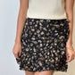 Molly Bracken - Asymmetrical Ruffle Hem Mini Skirt